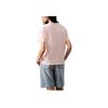 Calvin Klein Soft Breathable Comfortable Crew Neck Pullover Short Sleeve T-Shirt Women Tops Light-Pink 478011S-690