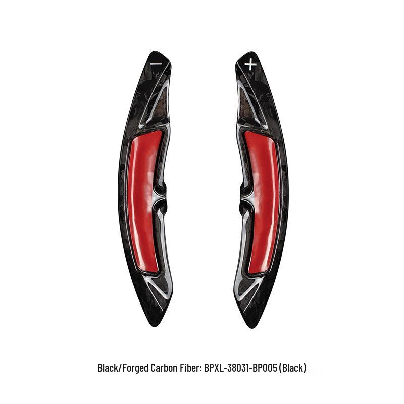 

Лепестки переключения передач на руле из настоящего углеволокна для Panamera, Macan, 911, Cayenne - T-Carbon