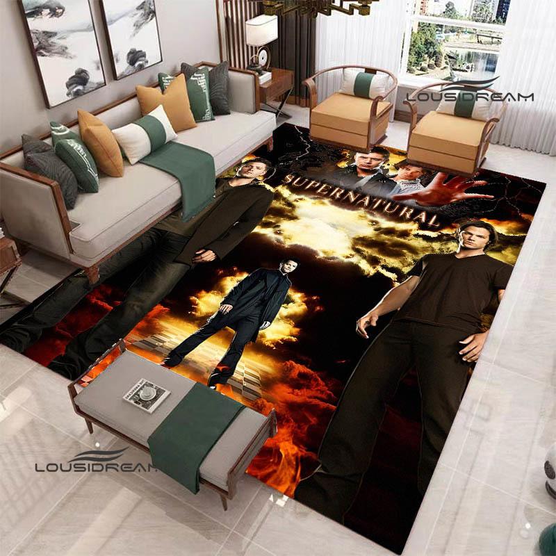 Supernatural Join the Hunt printed carpet Non-slip carpet outdoor carpets area rug bedroom decor rug for bedroom birthday gift