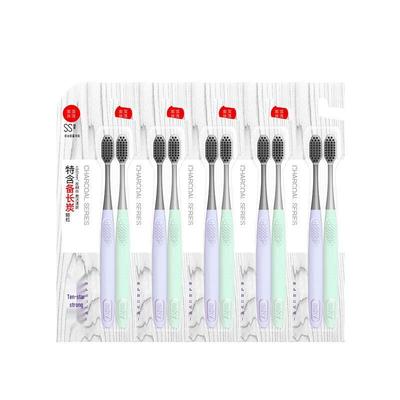 Saky Bamboo Charcoal Soft Bristle Toothbrush