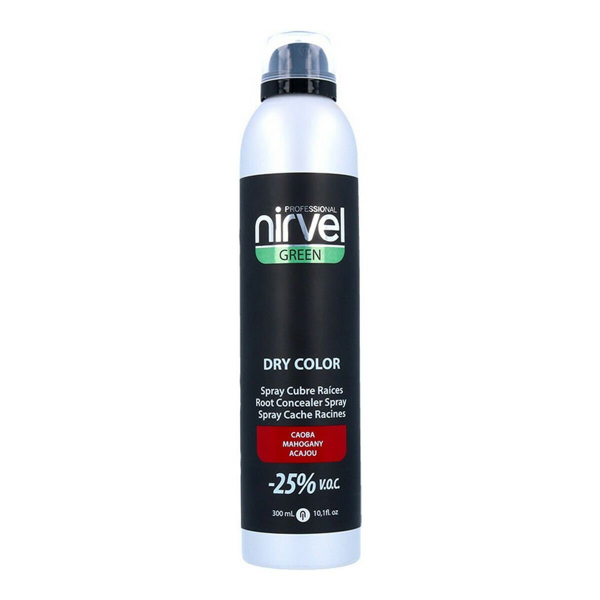 

Спрей-корректор для корней и седых волос Green Dry Color Nirvel Green Dry Mahogany (300 мл)