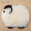 XY Long-Haired Lamb Wool Winter Car Seat Cushion - Warm, Simple Interior Accessory