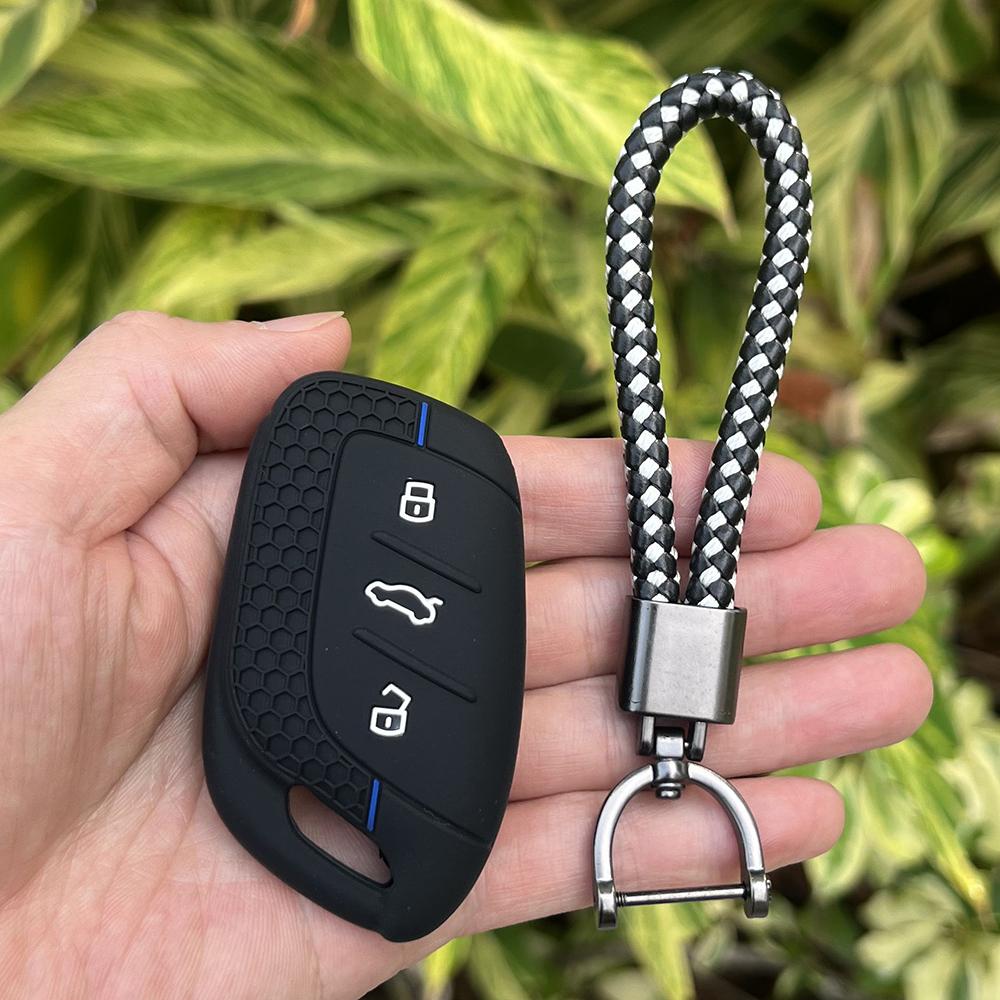 Rubber Key Case for MG 4 2023 Mg4 Ev MG HS GT ZS EV ZX MG5 MG6 Roewe RX3 RX5 RX8 ERX5 I6 I5 Silicone Car Remote Protector Cover