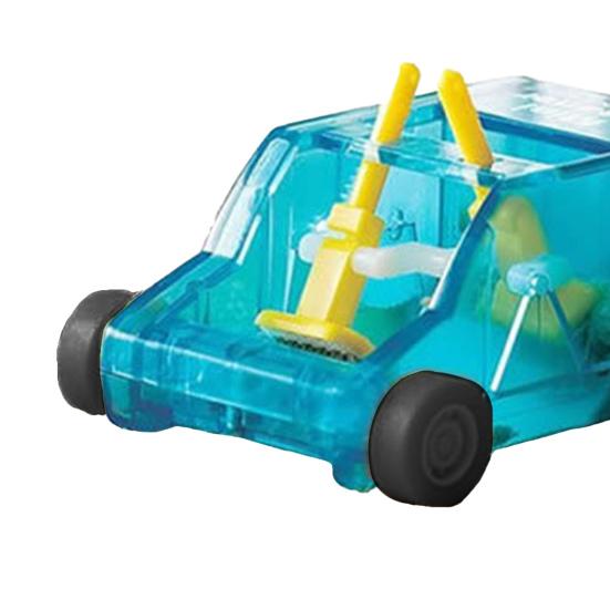Car Sahpe Table Dust Cleaning Brush Fun Plastic Party Confetti Eraser Dust Sweeper for Kids