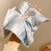 Satin Silk Square Scrunchies Elastic Hair Bands Women Girls Sweet Ponytail Holder Large Hair Ties Rope Headwear Hair Accessories