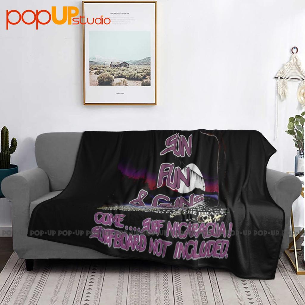Sacred Reich Surf Nicaragua Ultra-Soft Blanket Quilt Winter Sofa Cover Bed Covers