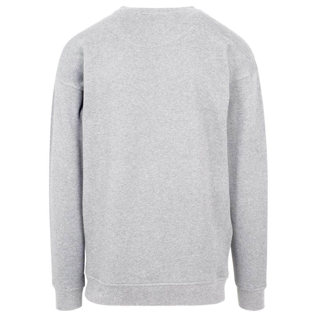 Build Your Brand Mens Crew Neck Plain Sweatshirt