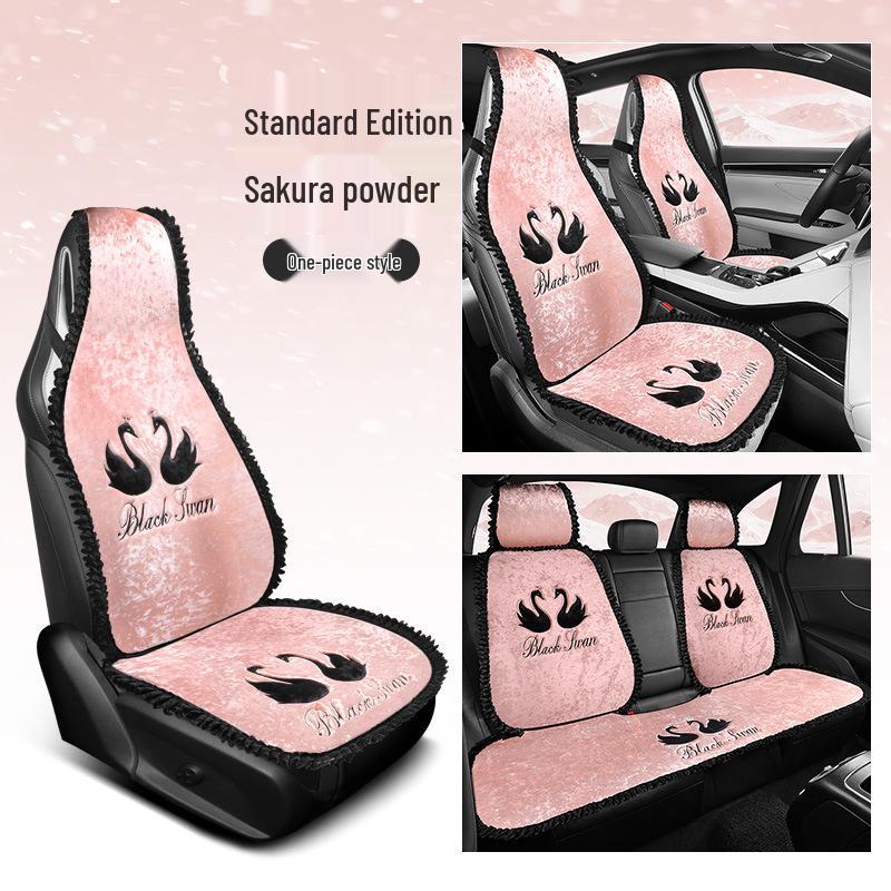 Warm Plush Seat Cushion for BYD Yuan, Song Pro, Qin Plus DMI, Dolphin, Seal, Destroyer 05