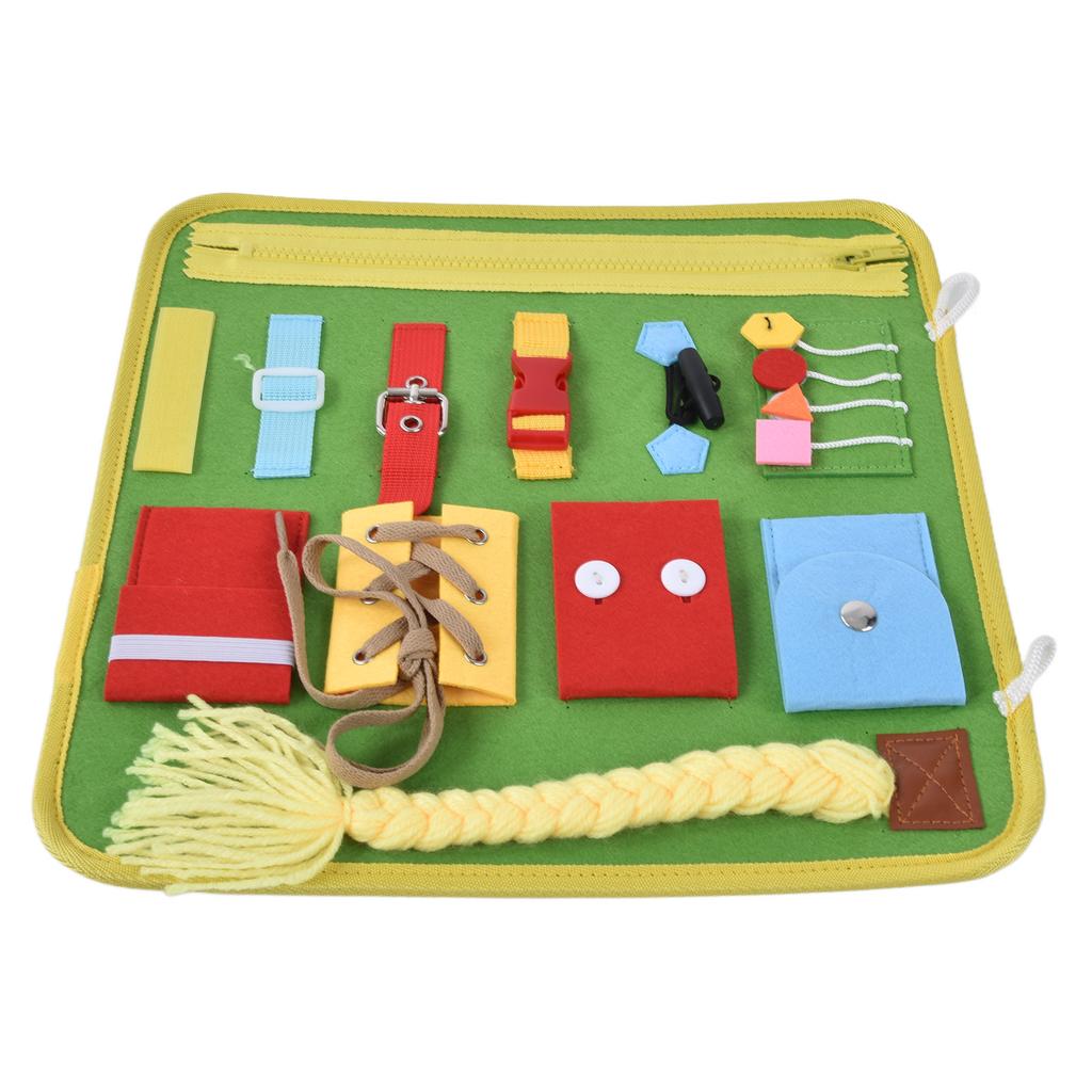 Educational Sensory Board Baby Activity Board Intelligence Development Toy for ToddlerB