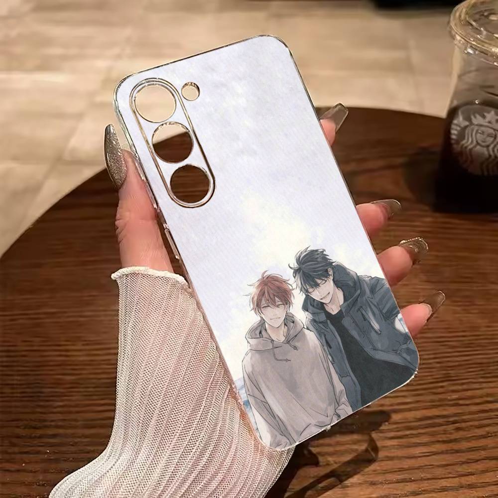 BL- Anime Ritsuka-Mafuyu Sato -Given Klare Weiche Silikon-Handyhülle für Samsung Galaxy A71, A70, A52, A51, A40, A30