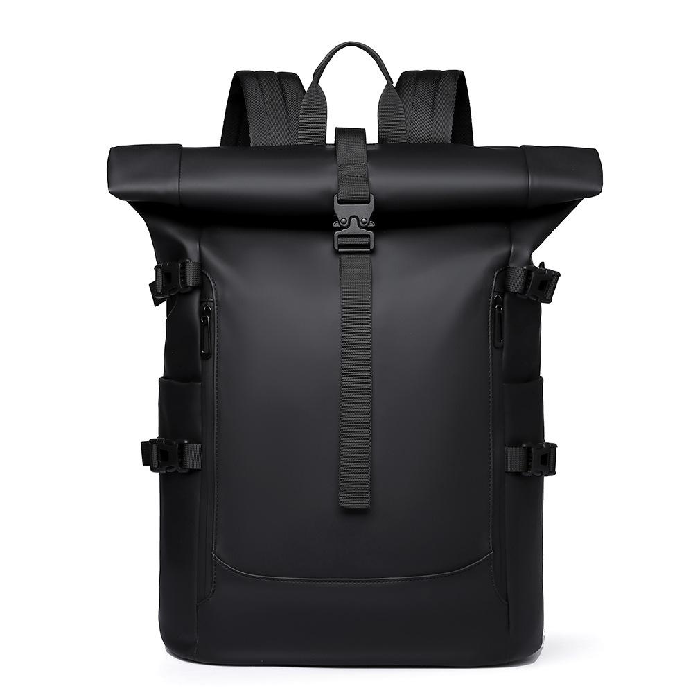 

TS JYL laptop bag,Cross Border Backpack Unisex Outdoor Large Expandable Travel Sports Waterproof Laptop Bag OneSize чёрный