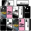 Phone Case for Samsung Galaxy S25 S24 S23 iPhone 16 15 Xiaomi Redmi Note 14 13 12 11 Pro Max OPPO Moto Huawei Supercar Initial D Super Car AE86 Cover