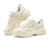 Skechers DLites Hiker Comfortable Versatile Shock Absorbing Durable Low Top Dad Shoes Women sneaker Off-White 180134-OFWT