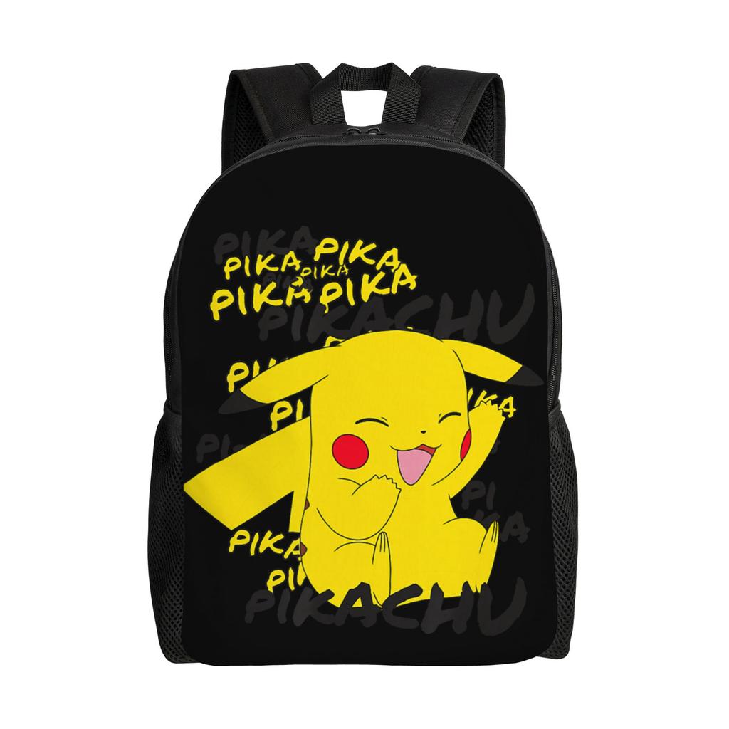 Pokemon Backpacks Squirtle Splashing Water Manga Panel Daypack  Mochila High School Sturdy Shoulder Rucksack