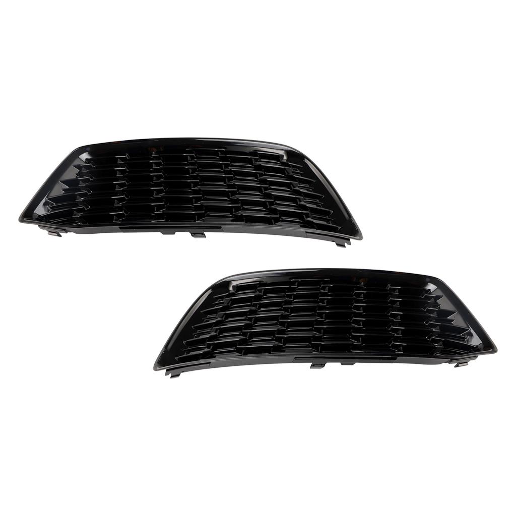 2 STÜCK Stoßfängerabdeckung Gitter Grill Blende Einsatz 80A807679D 80A807679DRU6 Passend für Q5 2018-2022 Maschen
