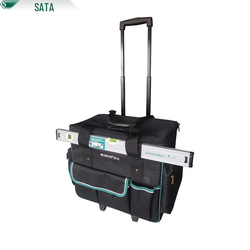 SATA 95188 Large Capacity Rolling Tool Bag 23-inch