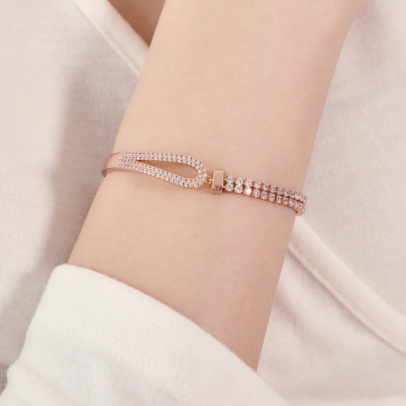 ELLE Jewelry Half Cubic Bracelet ELBRBB090