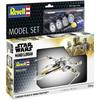 Maquette - REVELL - Model Set - Star Wars - X-Wing Fighter Carson Teva - Mandalorian - Avec colle, peintures et accessoires
