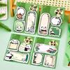Gift Ins Cartoon Panda Combination Student High Looking Inspirational Kawai Stationery Notes Cute Messages Notes Lovely Memo Pad
