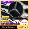 C200 E200 For Mercedes Benz ABS Car Front Grille Badge Decal Cover Emblem for Mercedes Benz W204 W205 W210 W211 W212 W213 C E Cl