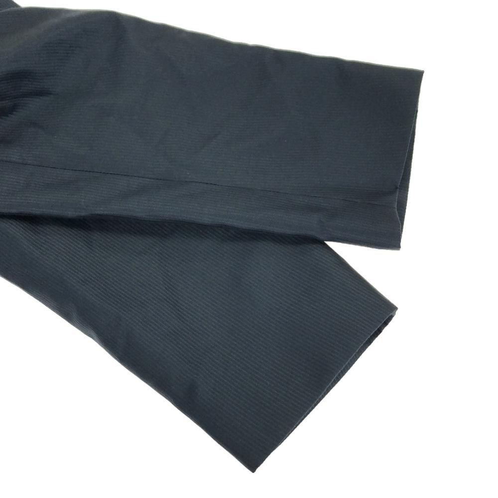 Calvin Klein Stripe Stand Collar Coat 34 Navy With Liner Men's Used