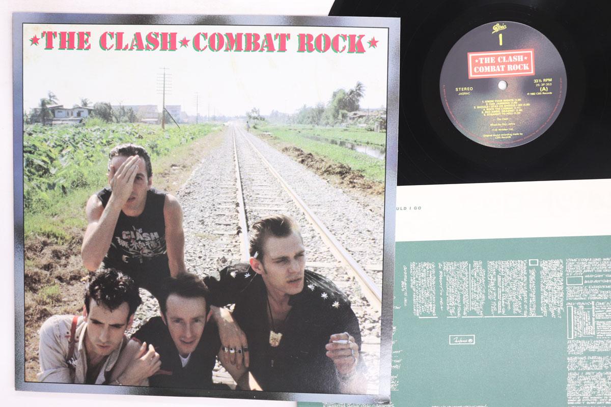 Виниловая пластинка CLASH Combat Rock 253P353 EPIC 1982 Япония Рок Б/у