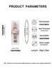 Fashion Light Luxury Square Dial Alloy Strap Women's Quartz Watch Bracelet Set of 5, Suitable for Thanksgiving, Christmas Gifts