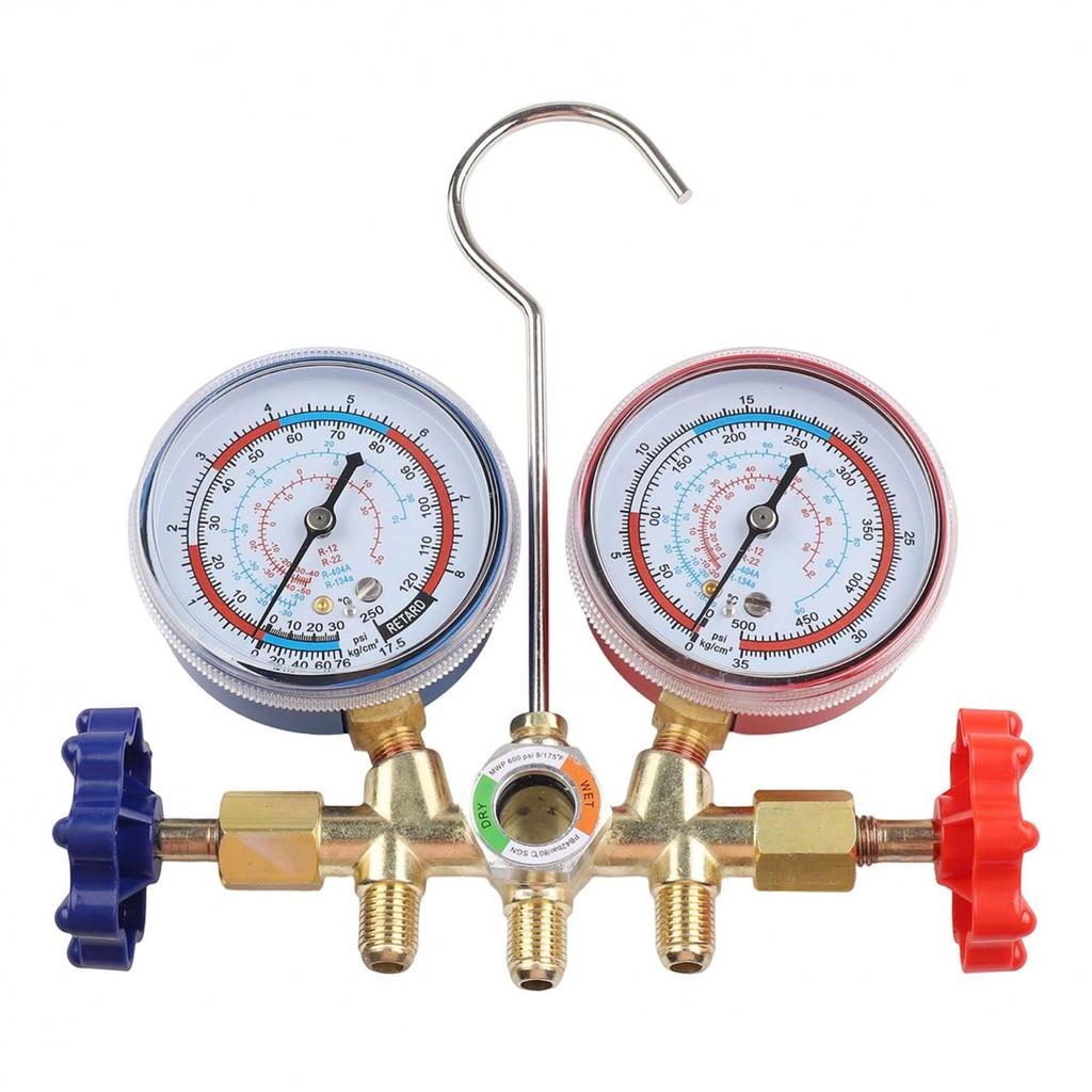 Refrigeration Systems Air Conditioning Tool Manifold Gauge Kit