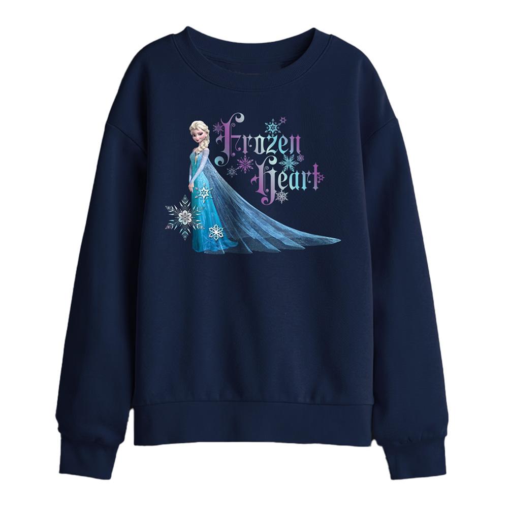 frozen Childrens/Kids A Frozen Heart Elsa Sweatshirt