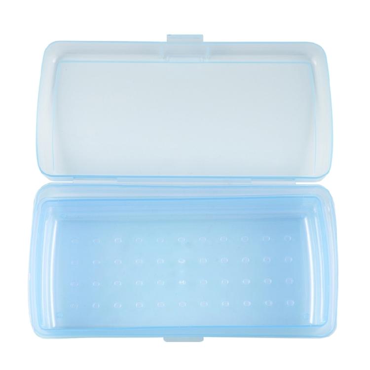 Quick Dry Manicure Equipment Disinfections Box Alcohols Immersions Cleaning Case Portable PP Construction Hygiene Case