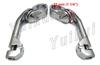 YUIKUI RACING Motorcycle Foot Pegs for Harley Touring and Road Highway Engine Guard Long Type Foot Tandem Compatible with King, Pegs, 1-1/4"/32mm