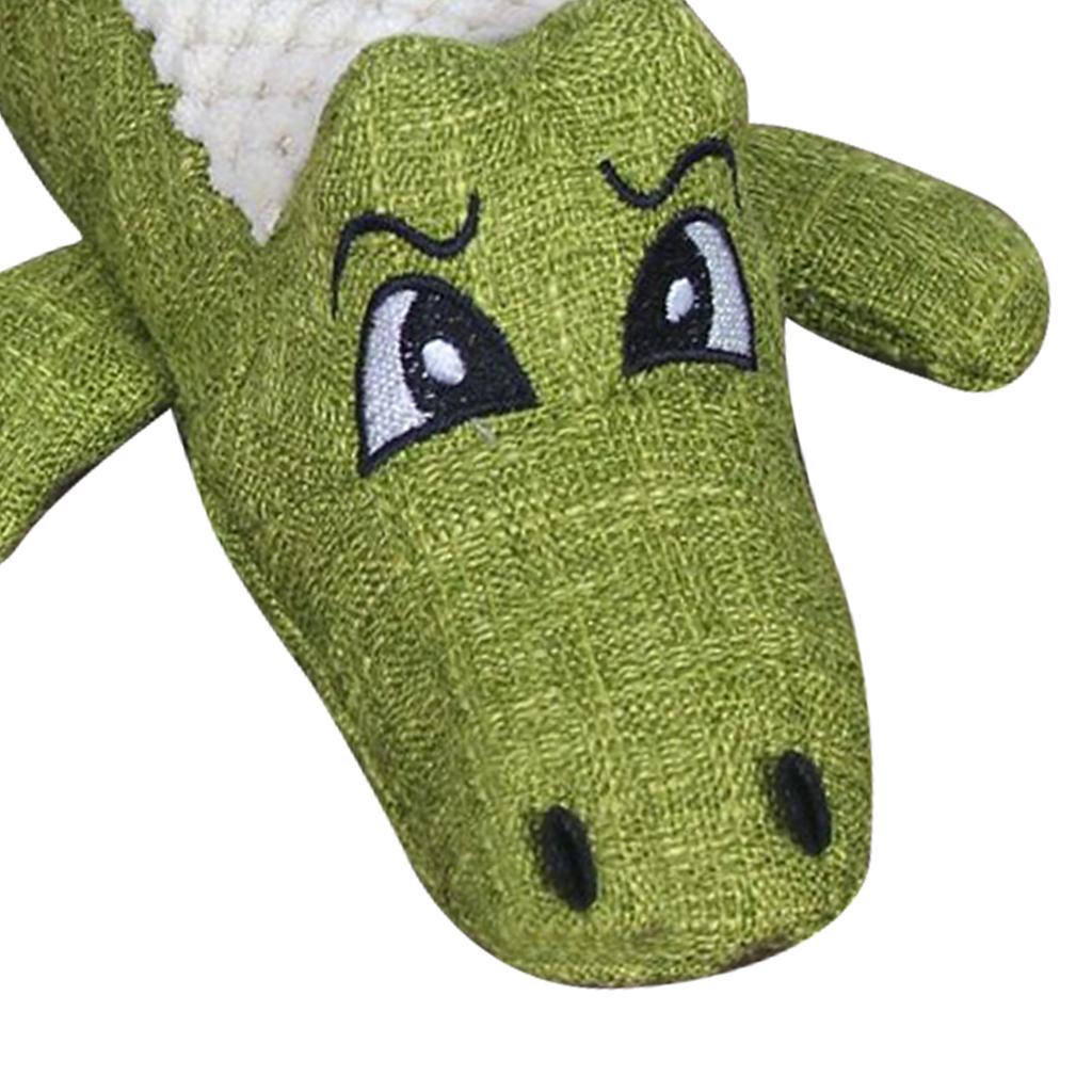 Plush Squeaky Dog Toys Interactive Fun Cartoon Animal Shape Bite Resistance Teeth Grinding Stuffed