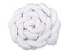Braided Cot Bumper XXL - White