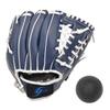 GP 9-Inch Gloves for Lower Elementary School Right-Hand Throw Soft Ball Included Navy White Red