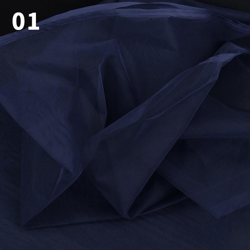 100x160cm Hard Tulle Mesh Fabric for DIY Wedding Dress Skirt Yarn Cloth Decoration Fabric by Per Meter Polyester Stiff Mesh New