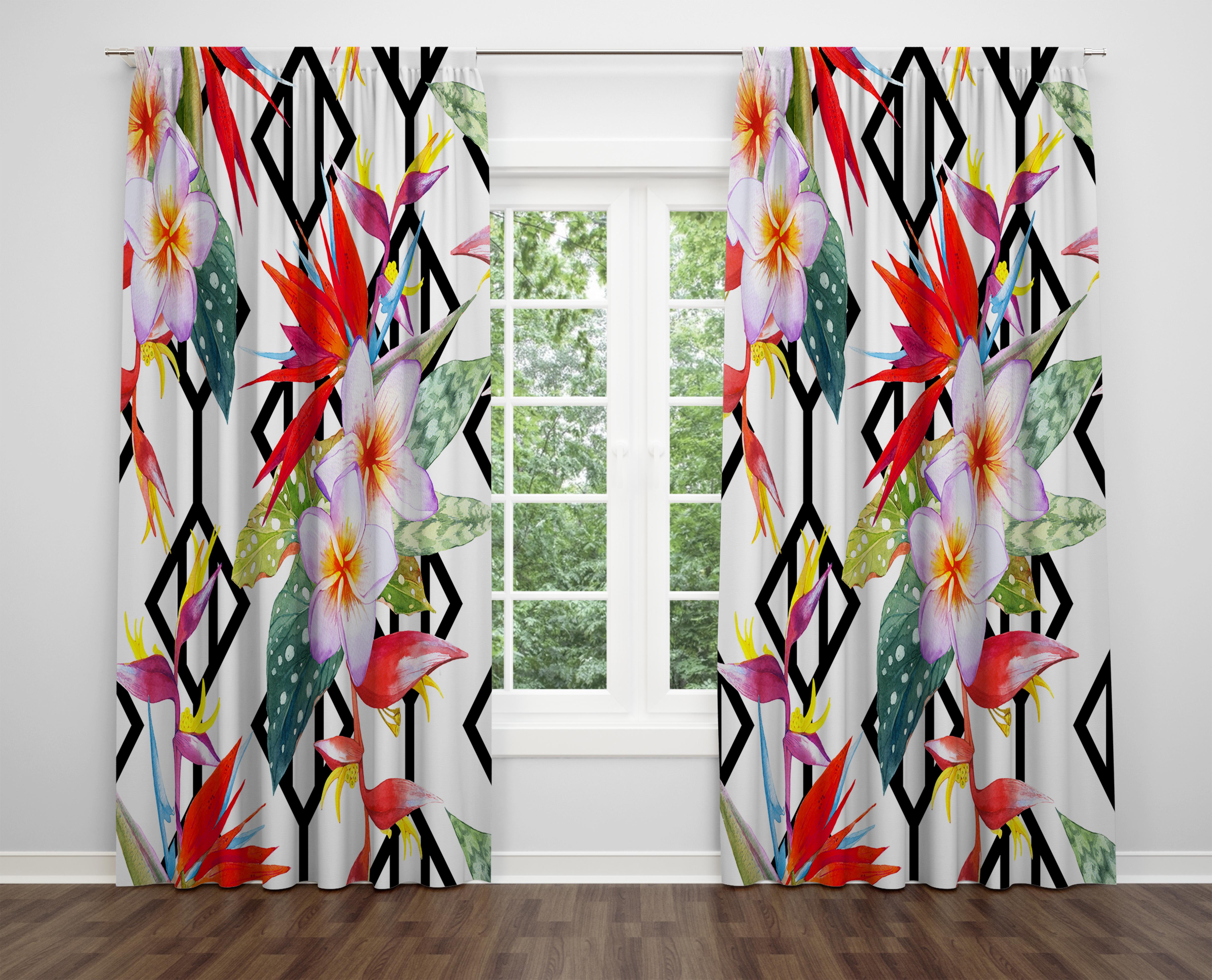 

Декоративний дизайн, високоякісна бавовняна тканина, ви можете вибрати одну або подвійну фіранку з крила 1 piece різнокольоровий