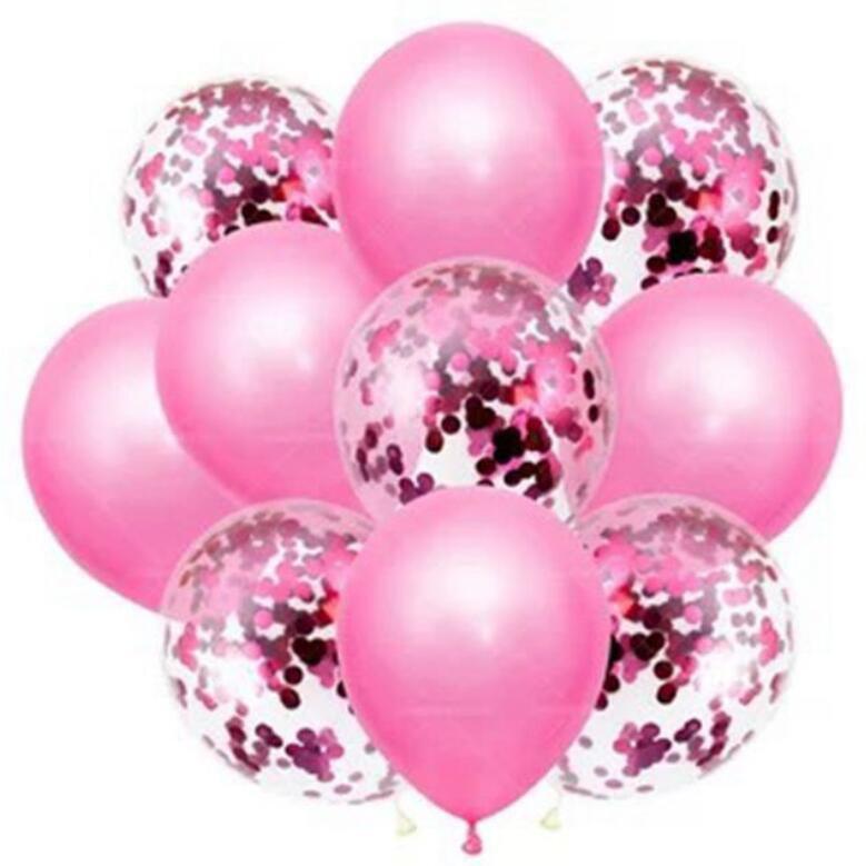 

Cross Metal Sequin Balloon Set for Birthday and Event Decorations