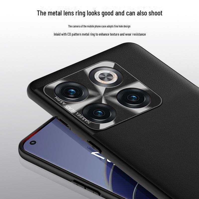 OnePlus 10 Pro Liquid Leather Case: Anti-Fall & Anti-Fouling Protective Cover, One-Piece Design