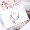 Fast Shipping High Quality Latest Design Genuine 925 Sterling Silver Pendant Necklace With Lovely Animal Shape Moonlight Stone