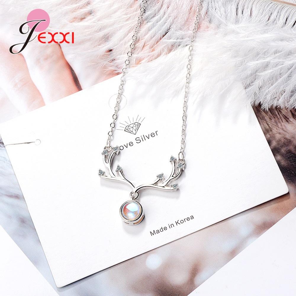 Fast Shipping High Quality Latest Design Genuine 925 Sterling Silver Pendant Necklace With Lovely Animal Shape Moonlight Stone