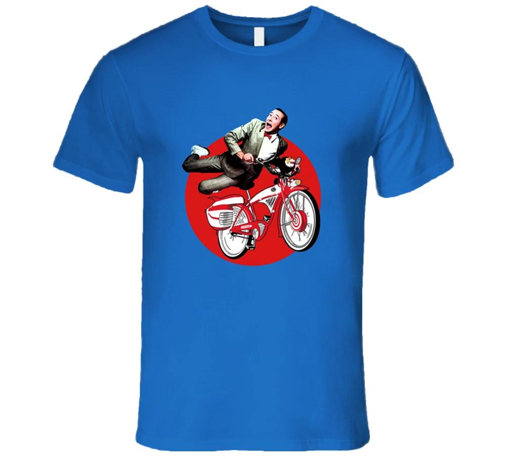 

Pee Wee Herman Funny Tee, Bicycle Humor T Shirt Gift New L