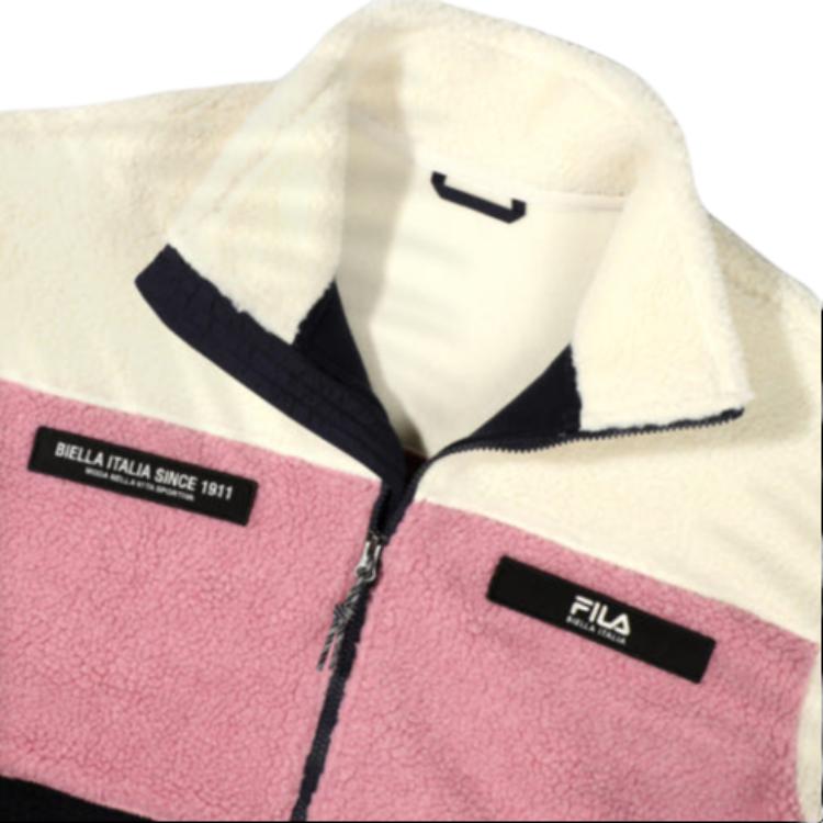 FILA Velvet feel Coat Unisex Pink FS2PLD4103X-PIK
