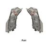 Car LED Fog Lights For Toyota Camry XLE XSE 2015 2016 2017 US Version DRL Foglamps with Turn Signal Driving Lamps kits