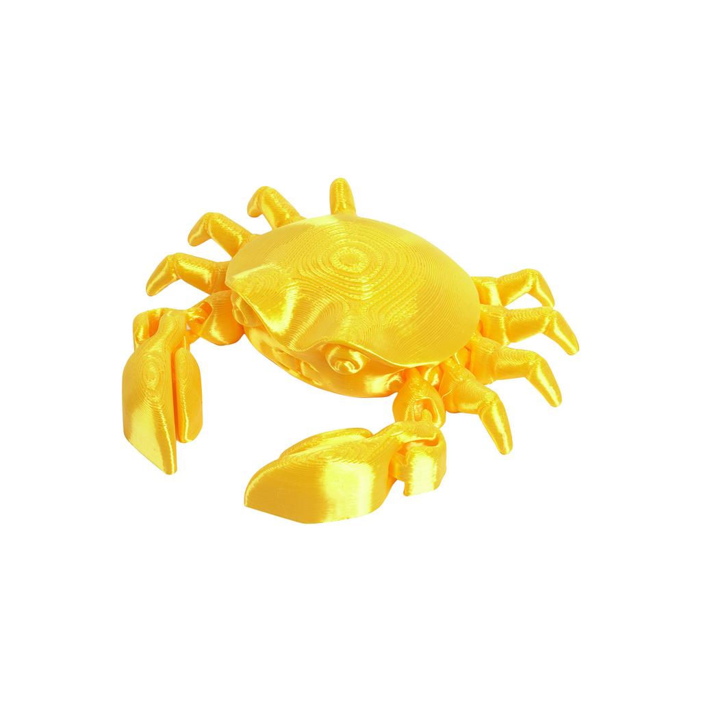 3D tištěný krab, kloubový model, flexibilní kloubové zvíře, soška mořského živočicha, levné 3D tištěné předměty, úleva od stresu, úleva od podrážděnosti, hračky pro ADHD