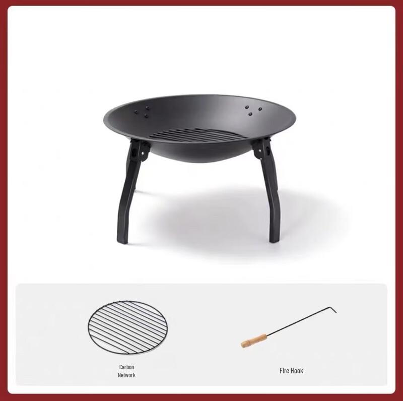 Zhi Chu Indoor Charcoal BBQ Grill Table with Heater Function