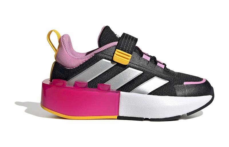 Adidas Tech Rnr Slip Resistant Abrasion Resistant Low top Kids' Training Shoes Black White Red Kids' ID9525