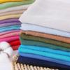 100x150cm Thin Breathable Dress Shirt Clothing Fabrics Solid Color Cotton Linen Fabric Curtain Tablecloths DIY Sewing Material