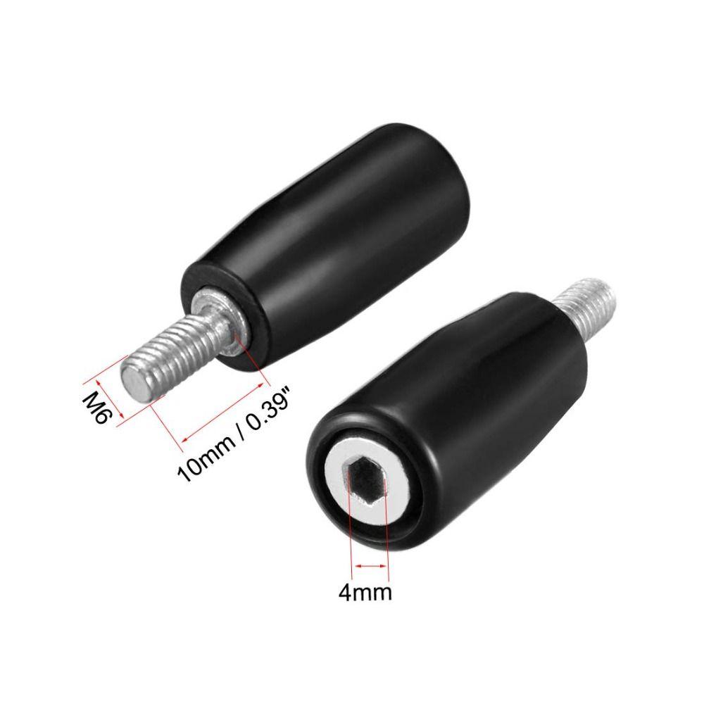 Black Revolving Handwheel Machine Handle M5/M6/M8/M12 Male Threaded Stem Handwheel Knob  Lathe