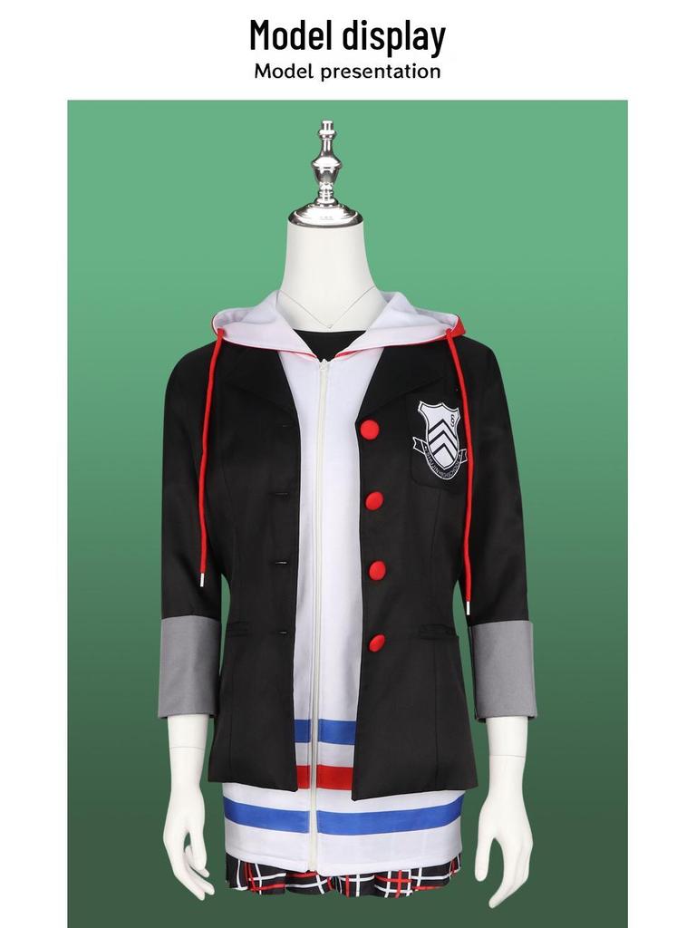 Persona 5 Ann Takamaki Cosplay-Outfit für Damen – Anime-Convention & Halloween-Set