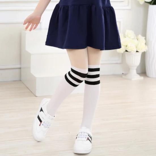 Spring Autumn Warm Children Baby Kids Tights Printing Cartoon Animal Bear Pantyhose Cat Kawaii Knee Tattoo Student Girl Stocking